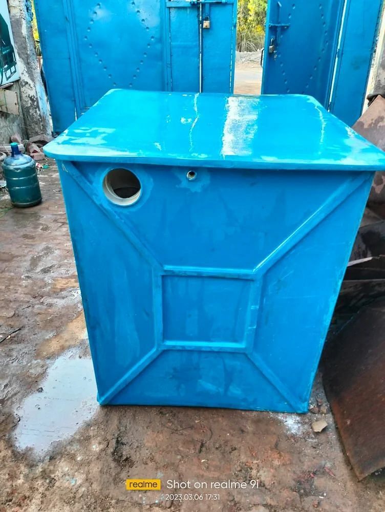 Blue Frp Bio Digester Tank 1000 Ltr