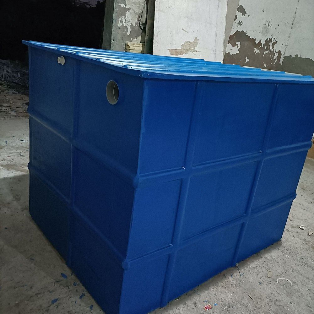 Blue Frp Bio Digester Tank 1000 Ltr