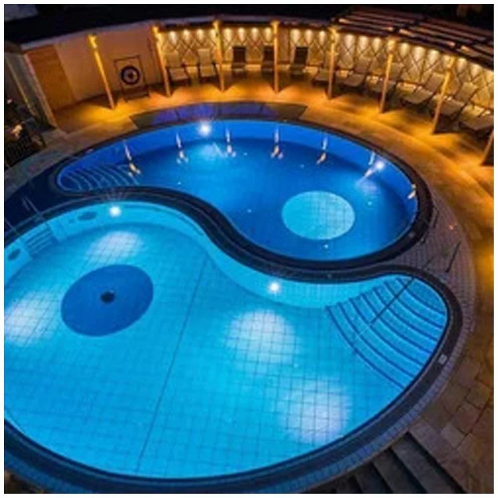 Blue FRP Indoor Swimming Pool, For Amusement Park