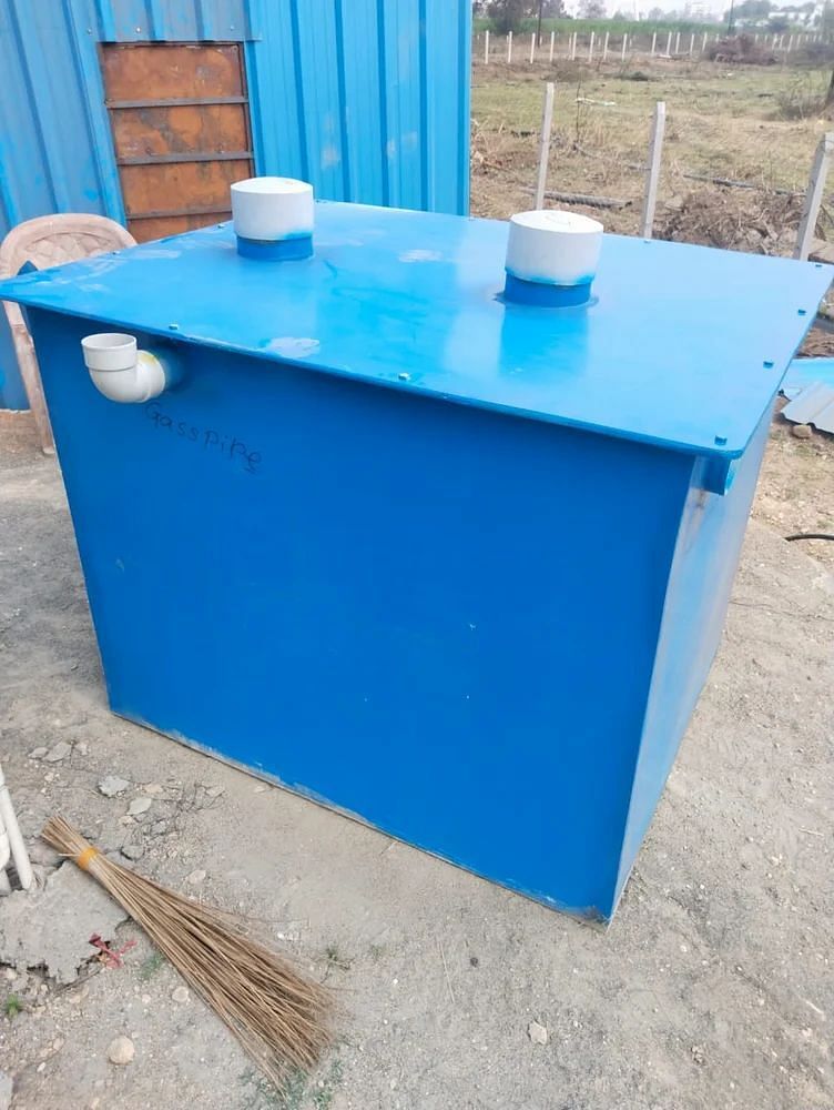 Blue FRP Septic Tank, Storage Capacity: Up to 1000 ltr