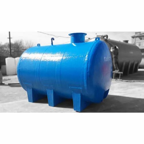 Blue FRP Underground Water Tanks