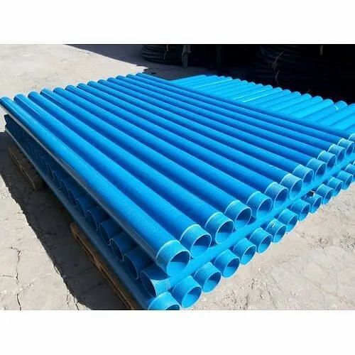 Blue Hardtube UPVC Casing Pipe, for Drinking Water, Length: 3-12 M