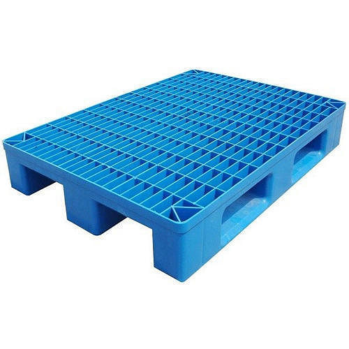 Blue Injection Moulded HDPE Pallets