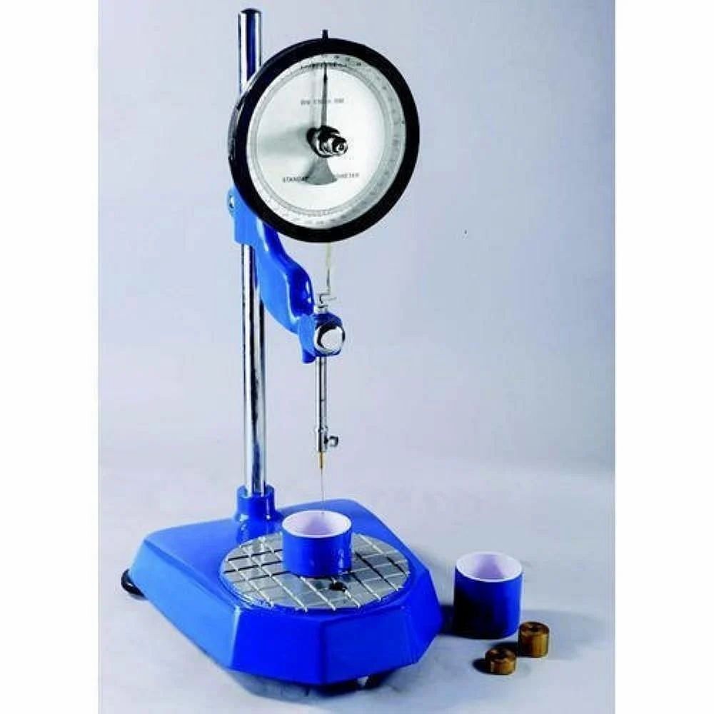 Blue Mild Steel Standard Penetrometer Apparatus, Automation Grade: Manual