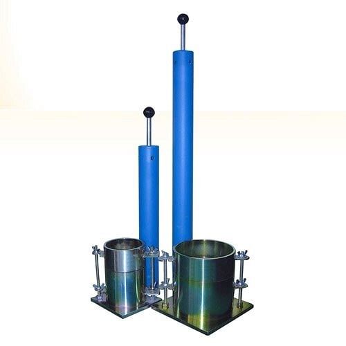 Blue Mild Steel Standard Proctor Compaction Test Apparatus, Hammer Weight: 4.26kg, Automation Grade: Manual