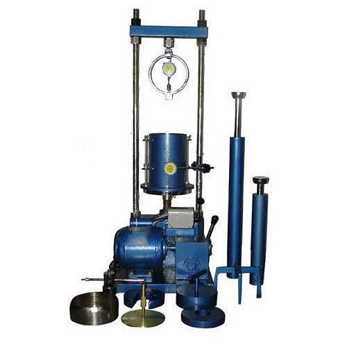 Blue New Californian Bearing Ratio (CBR) Test Apparatus, For Soil Testing, Automation Grade: Semi-Automatic