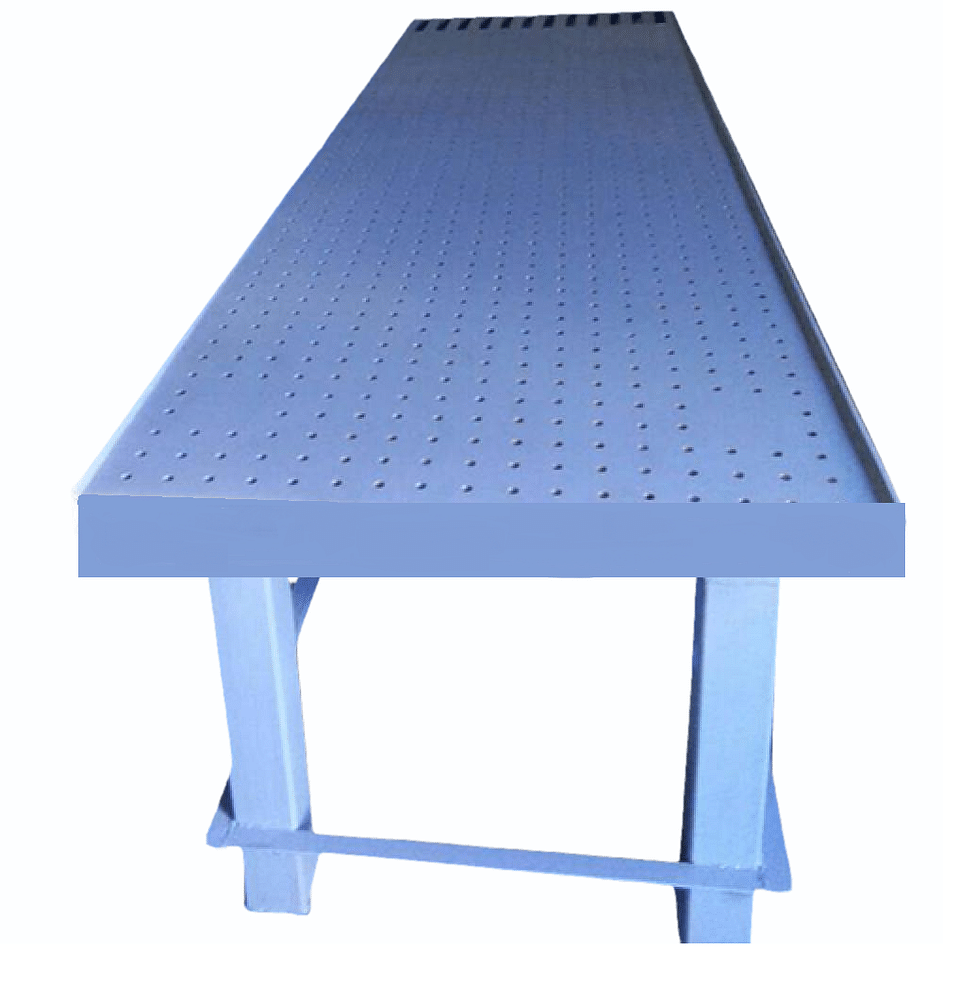 Blue Paver Block Vibrating Table