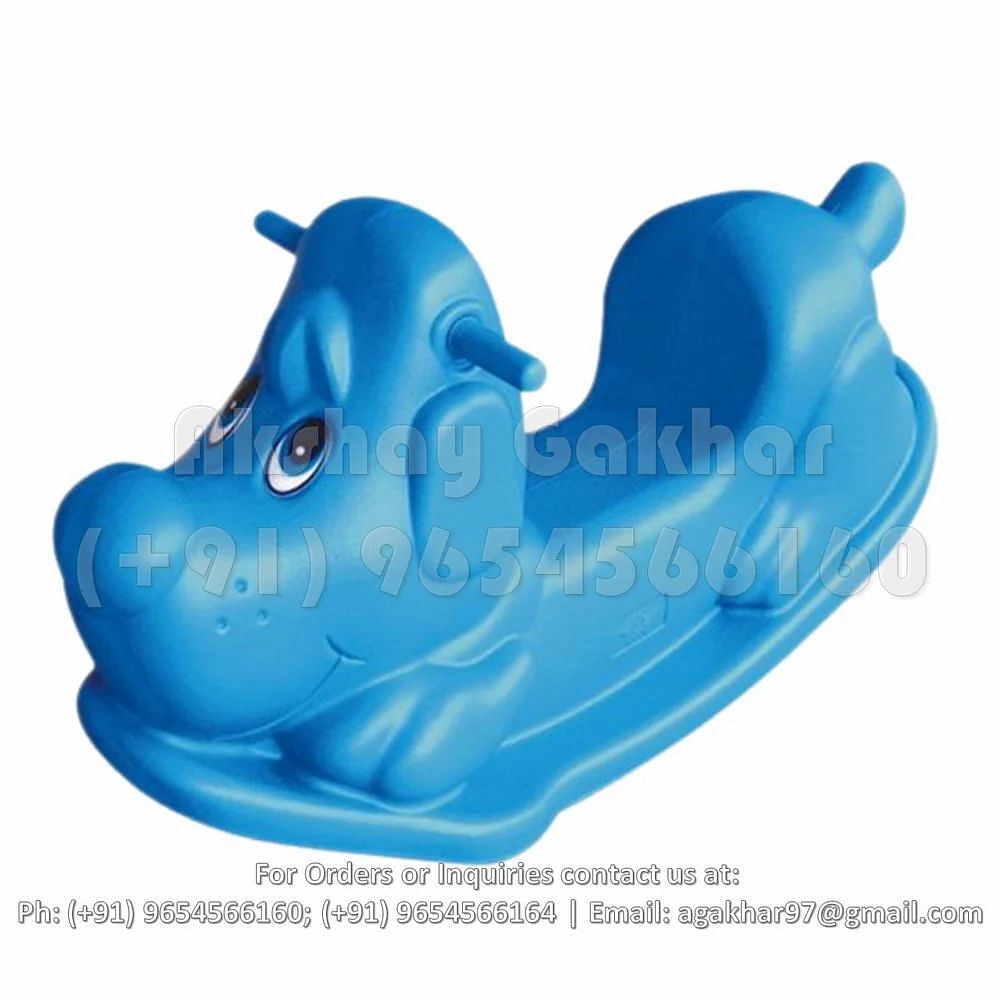 Blue Plastic Rockers For Kids