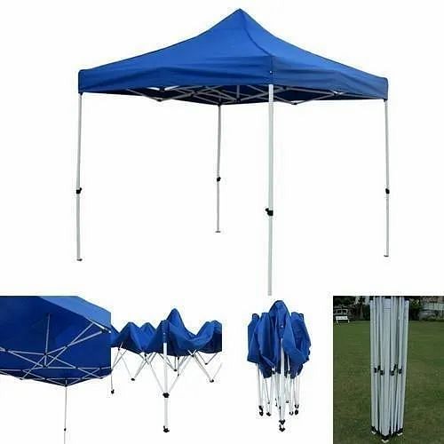 Blue Polyester Advertising Gazebo Tent, For Outdoor