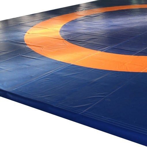 Blue PVC Wrestling Mat, Size: 12mtr X 12mtr X 60mm