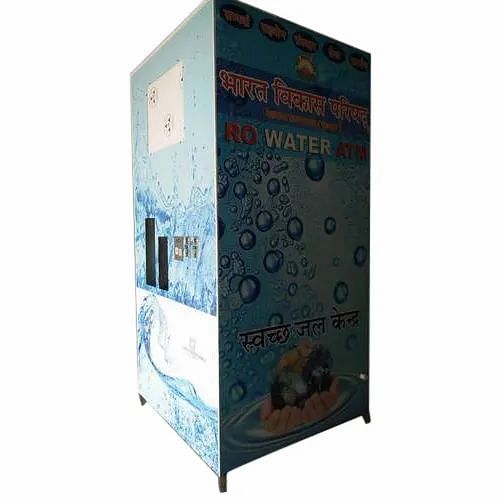 Blue Red Ss Coin Water Vending Machine, 1.2 Kw