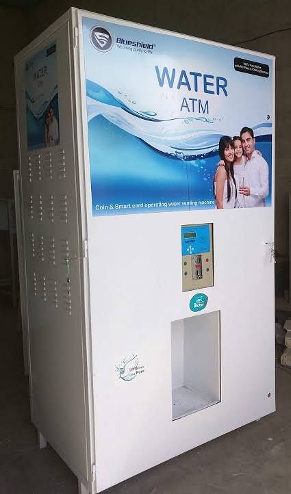 Blueshield LCD Water ATM machine