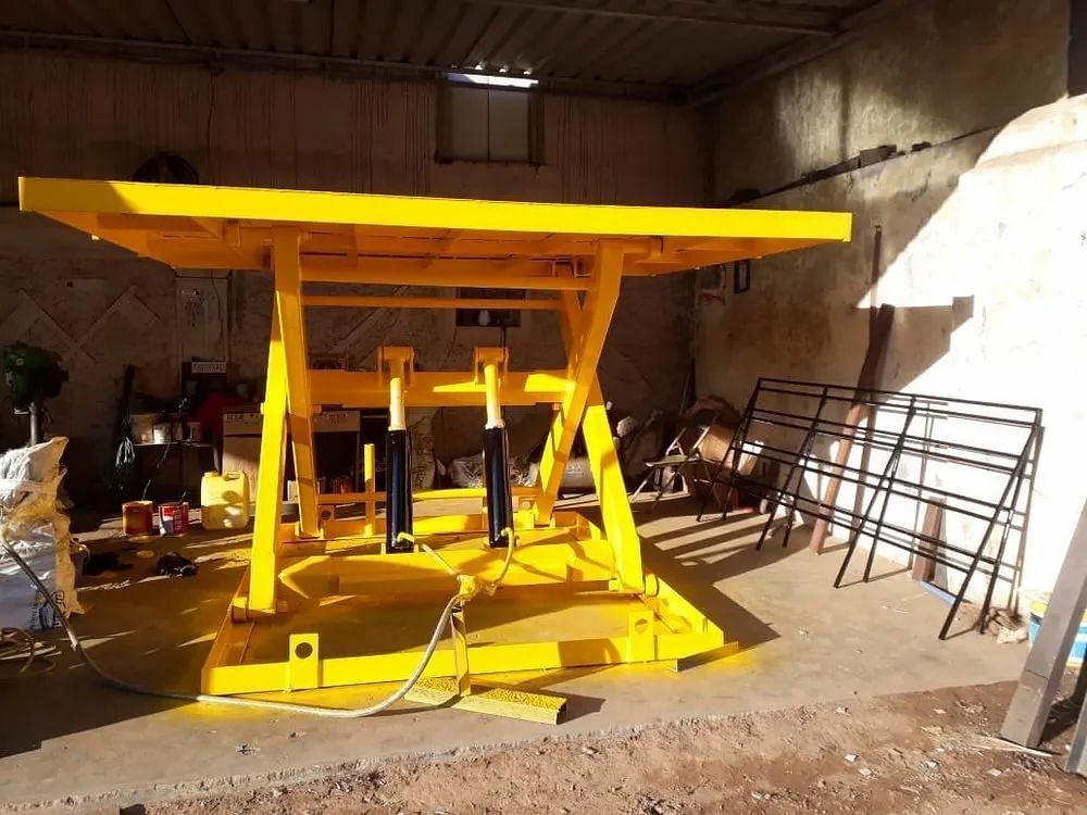 Bob Make Fix Type Hydraulic Scissor Lift Table, Running Mode: Stationary