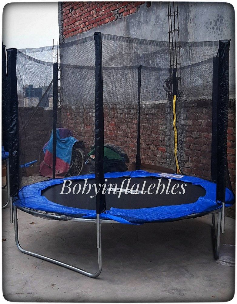 Boby Inflatables Mild steel zinc coated 8 Feet Trampoline, For Gym