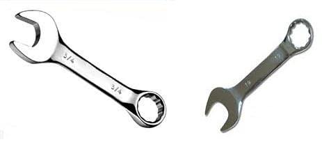 BOON CRV Stubby Combination Spanners, Model Name/Number: Jkss, Size: Standard