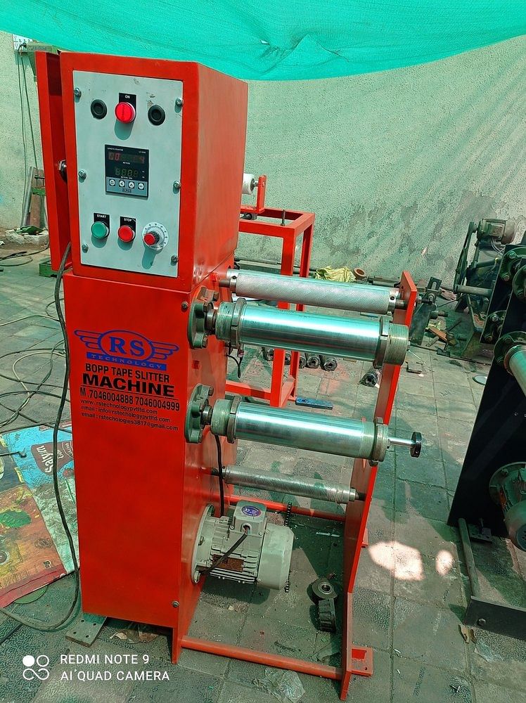 BOPP Packaging Tape Making Machine, 1.0 HP, Production Capacity: 15-18 Box Per Day