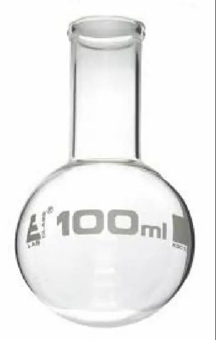 Boroscillate Glass Round Bottom Mvtex Boiling Flasks, For Laboratory