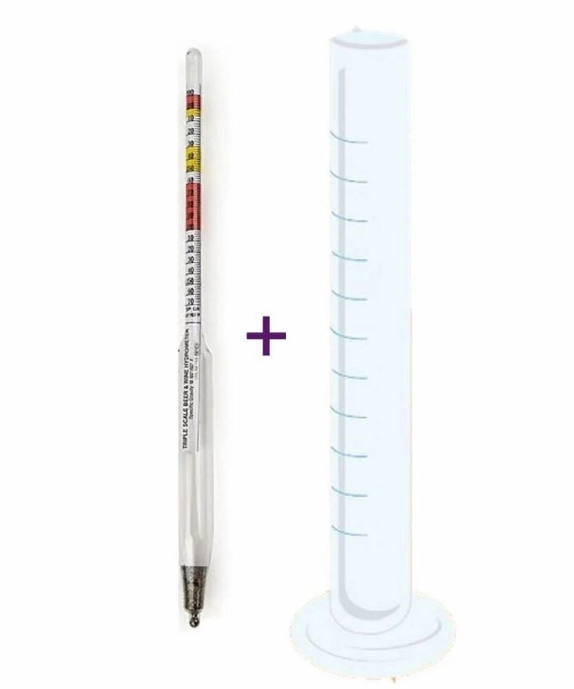 Borosilicate Glass White Hydrometer, For Density Test