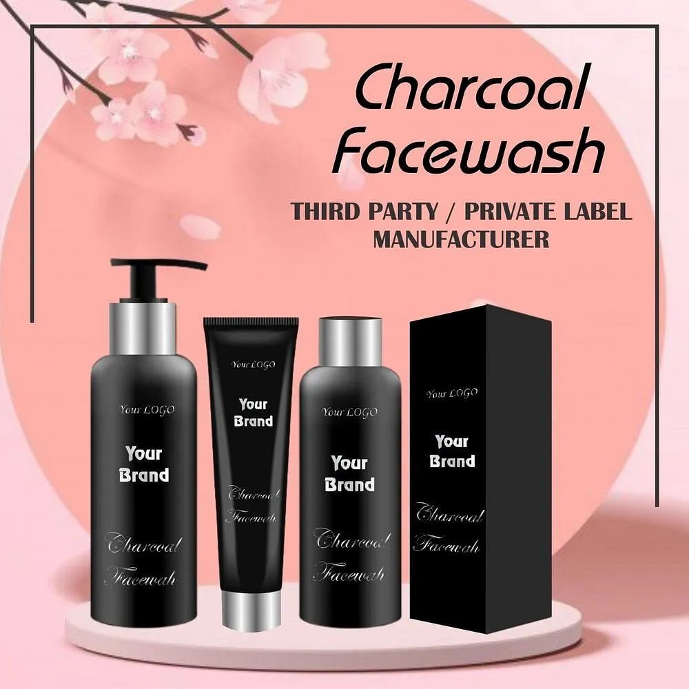 Bottle And Tube Charcoal Face Wash Third Party Manufacturing, Packaging Size: 150 ml