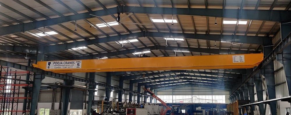 Box Girder Overhead EOT Cranes, Load Capacity: 5-10 Ton