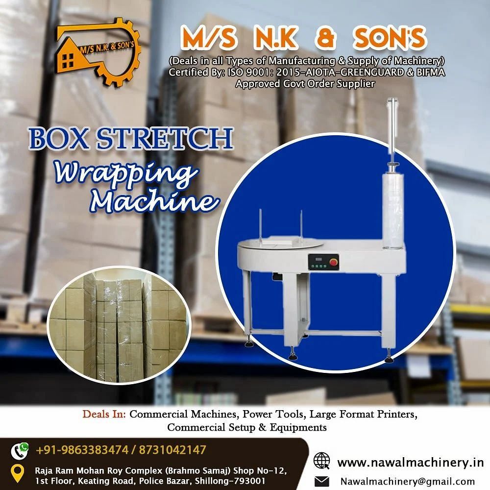 Box Stretch Wrapping Machine