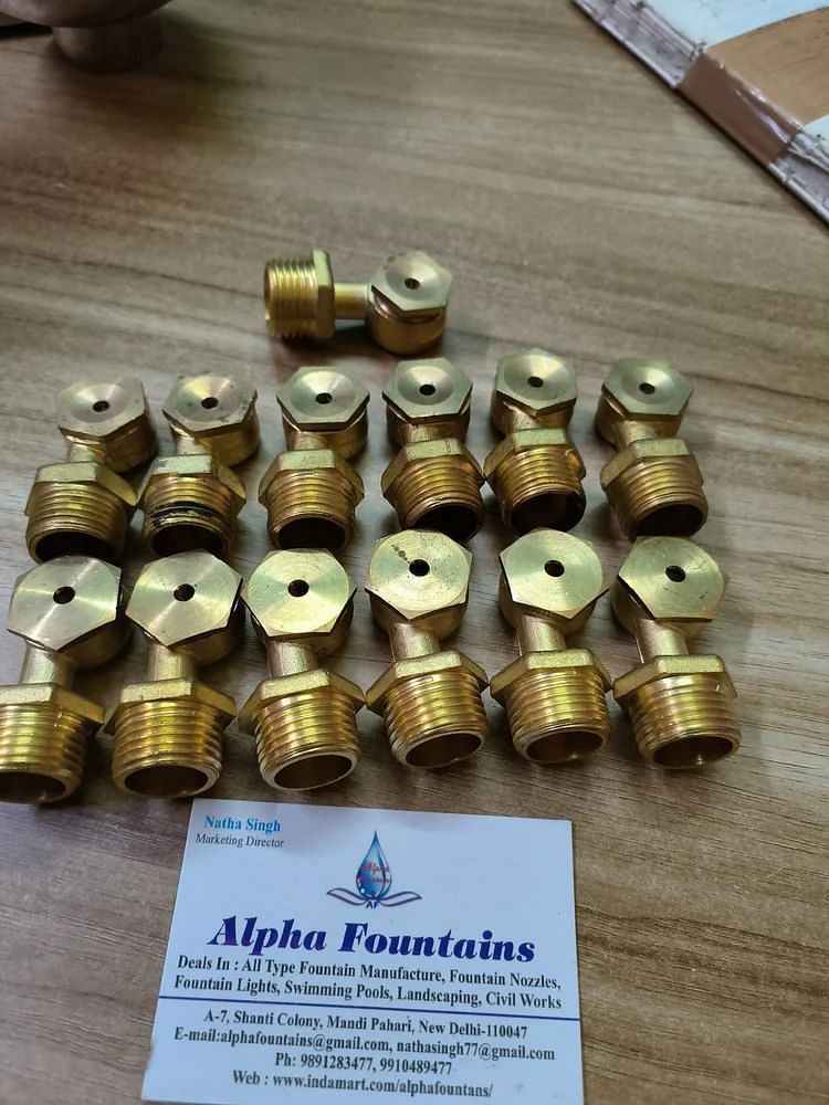 Brass rain dance Nozzles