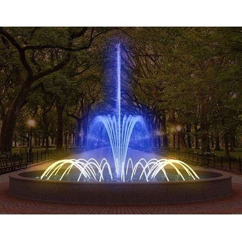 Brass Two Stage Ring Fountain With High Foam Jet, 1"" To 2.5""