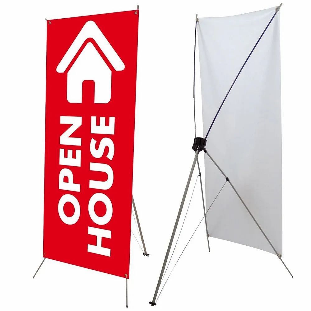 Bridge Banner Stands, Size: 2.5x6 Feet