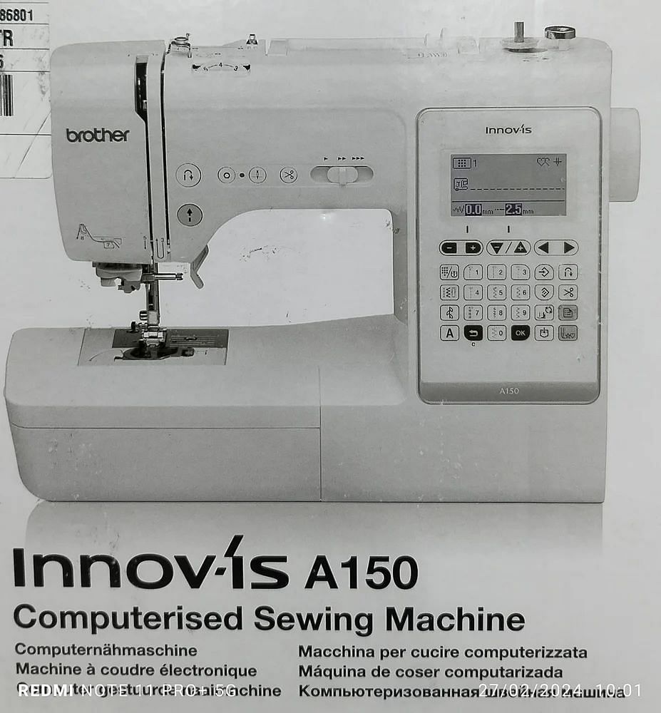 Brother Innov is A150
Computerised sewing machine