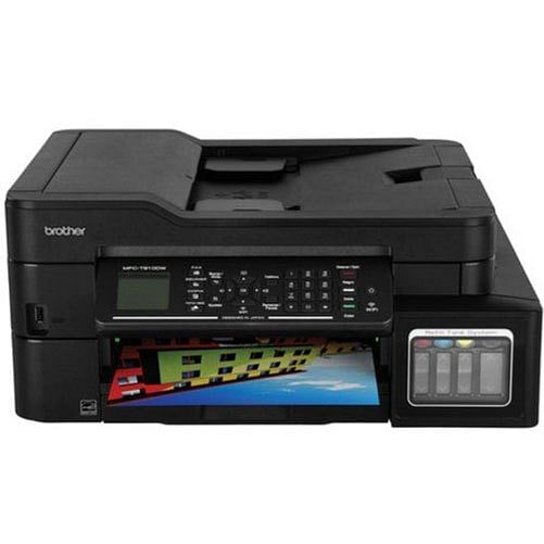 Brother MFC-T910DW Multifunction Printer, 12/10 Ipm, Ink Tank