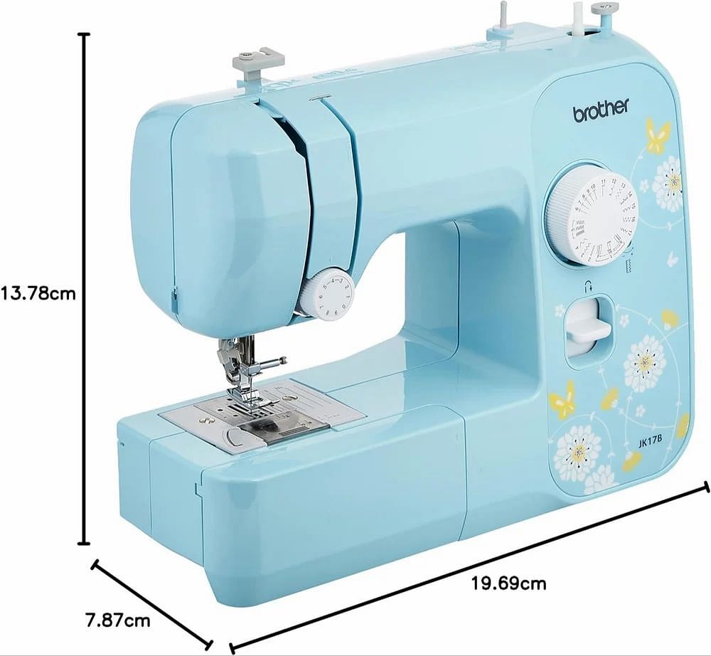 Brother Sewing Machine, JK17B, 17 Stitches, LED Sewing Light