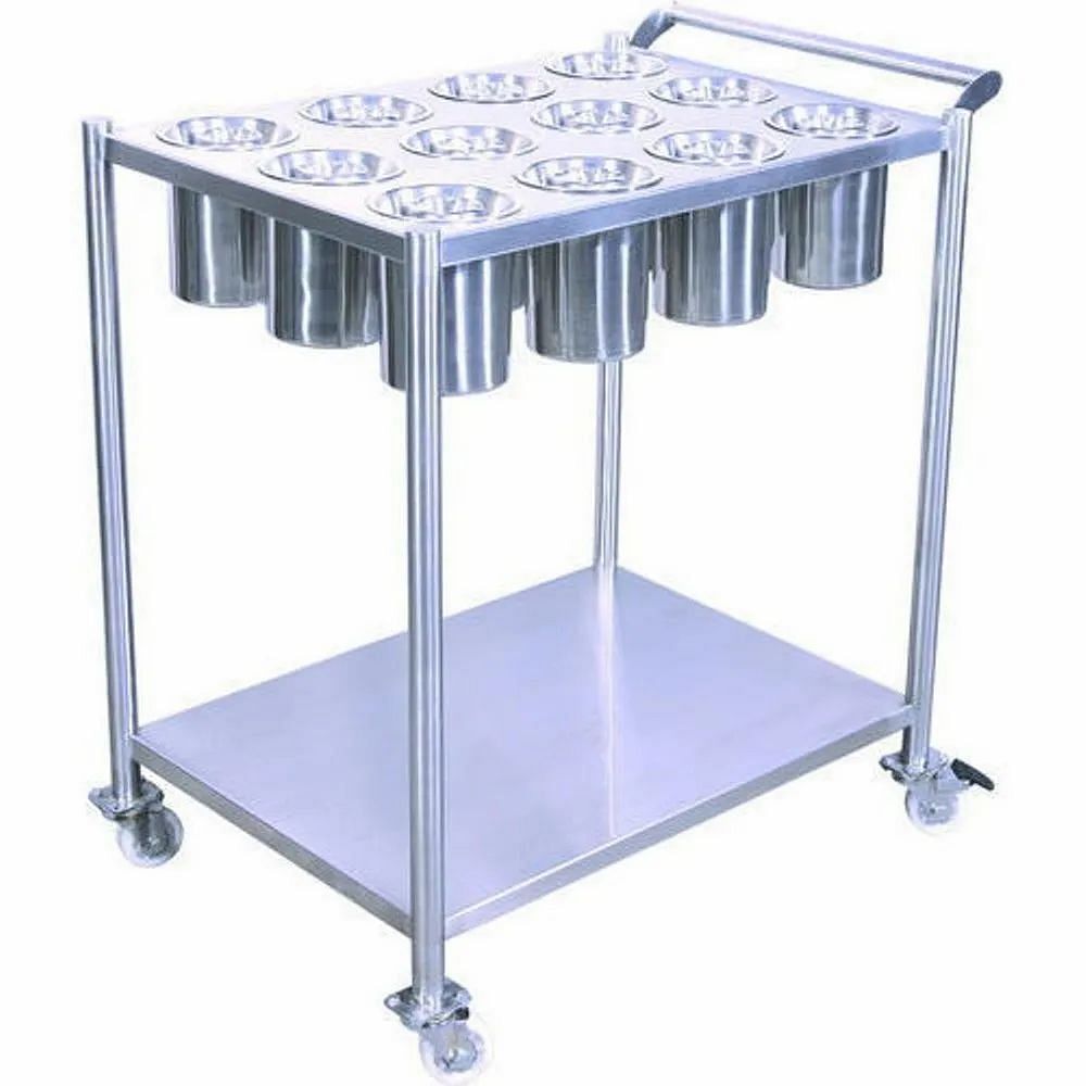 Brothers Equipment Stainless Steel Kitchen Masala Trolley, Size/Dimensions: Standard, Size: 3 Feet