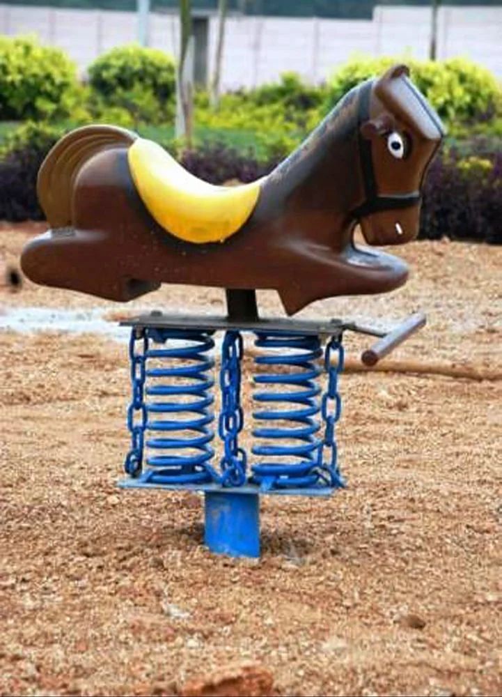 Brown FRP Horse Rider, Size/Dimension: 3ft