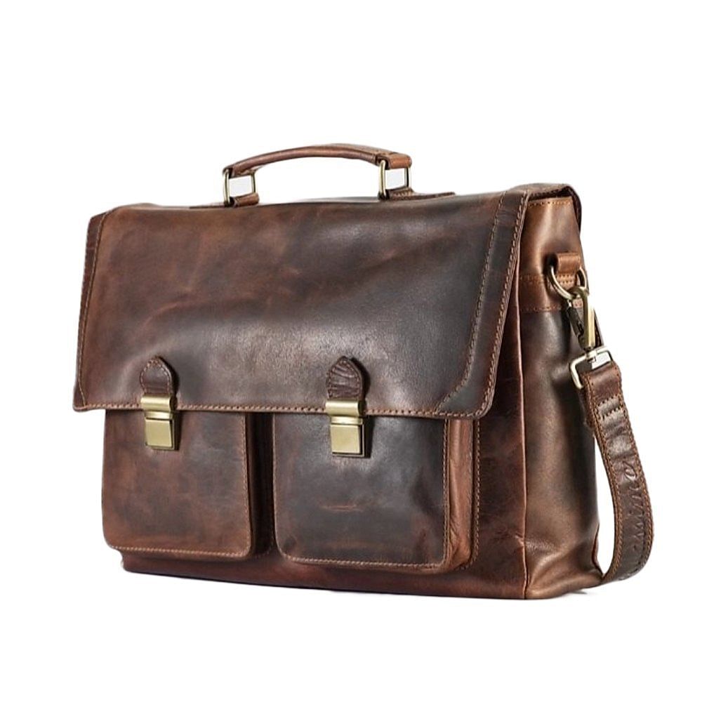 Brown Leather Executive Bag