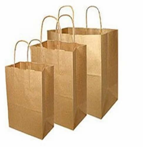 Brown Paper Shopping Bags