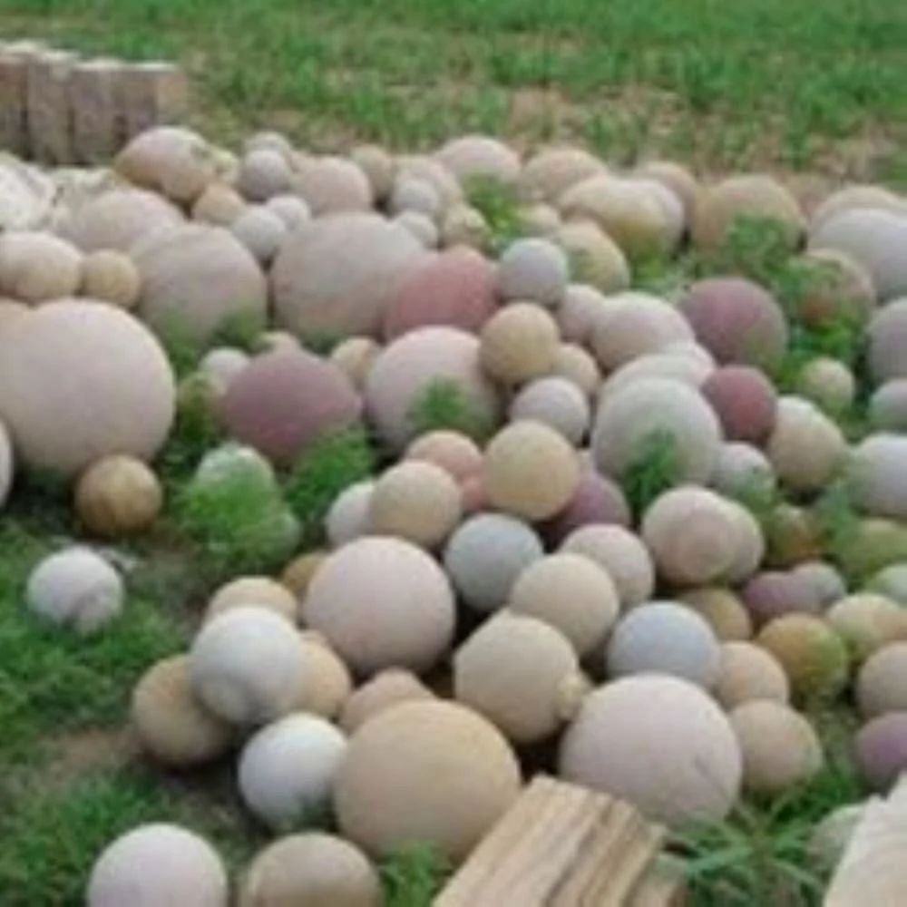 Brown Rainbow Sandstone Balls