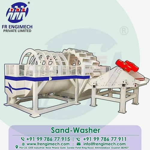 Bucket Sand Washer, 30 Ton/hr