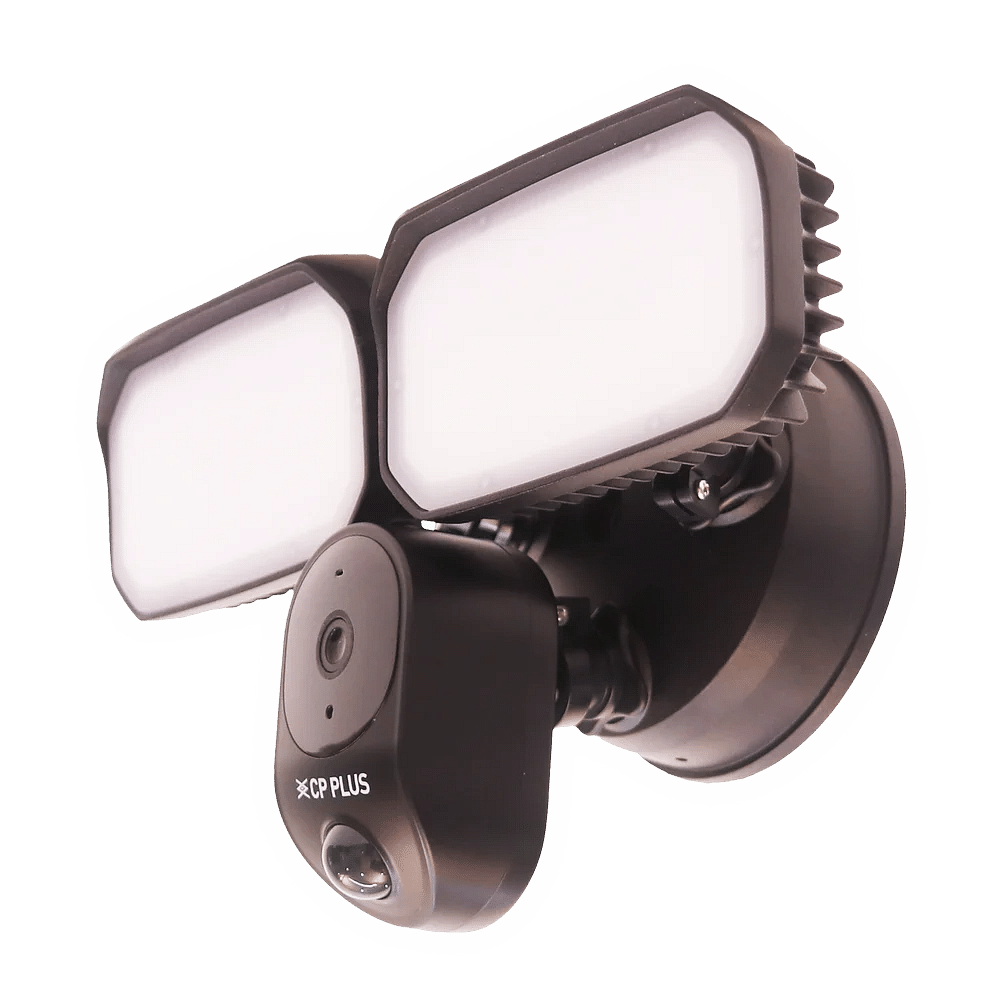 Bullet(Outdoor) 4 MP Wi-Fi Floodlight Full Color Camera CP-F41A, Camera Range: 10 to 20 m