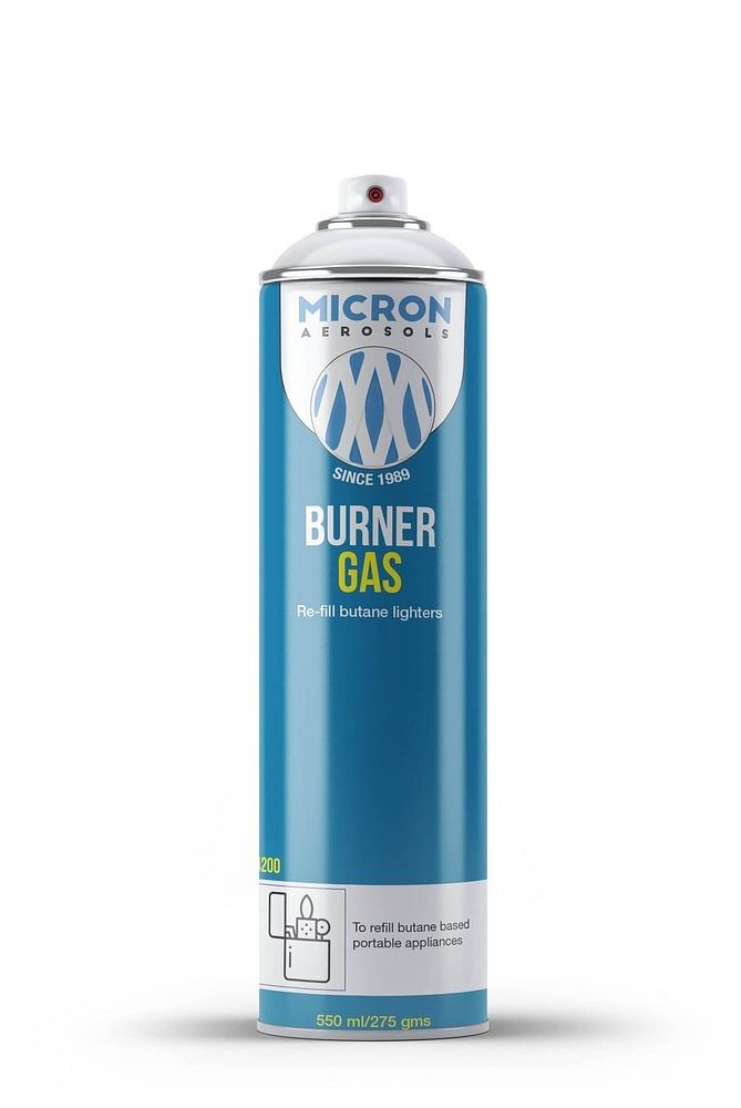 Butane Burner Lighter Gas 550ml, Can