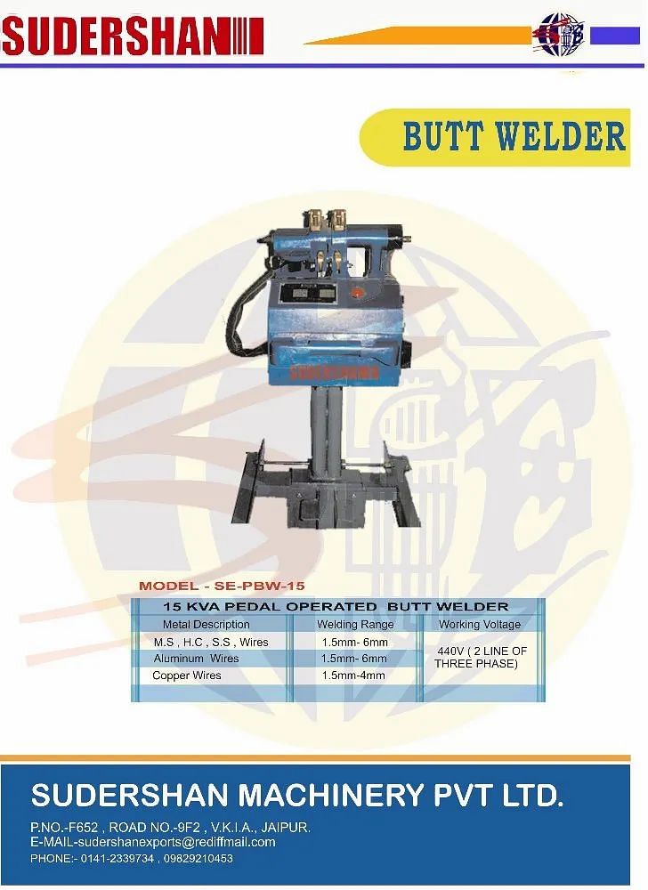 Butt Welder Machine