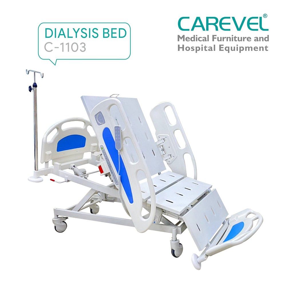 C 1103  Motorised Supreme Plus  Dialysis Bed