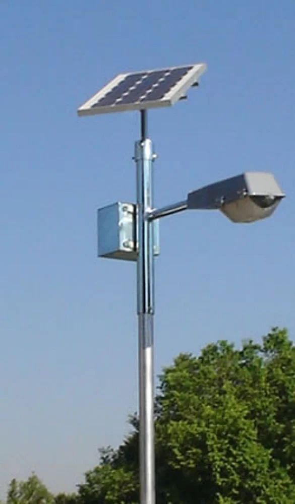 C Channel Aluminium Solar Street Light Pole