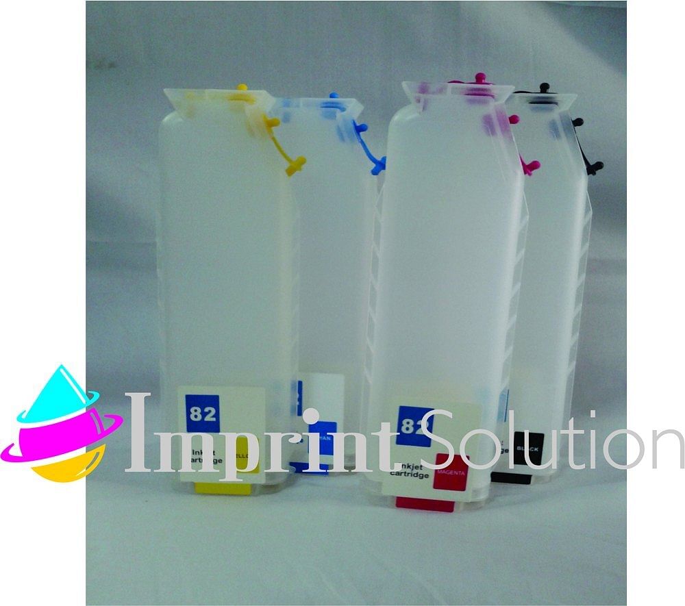 C/ M / Y/ K Refillable Cartridge For HP Design Jet 8260