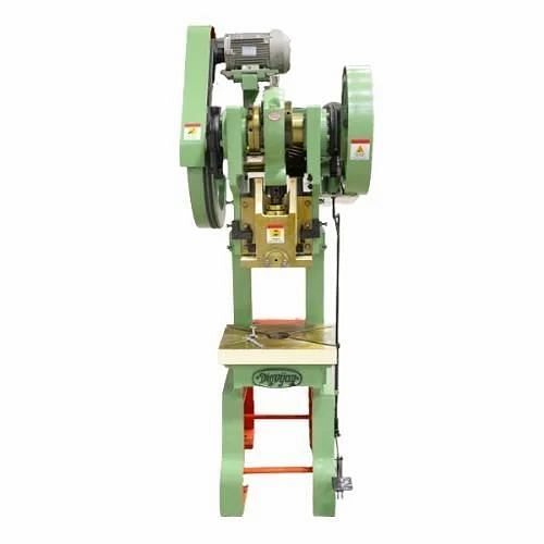 C Type Power Press Machine Adjustable Stroke 102mm : Digvijay, Capacity: 30 Tons