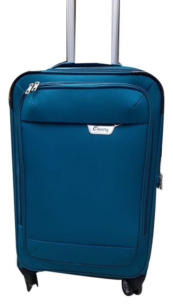 Camry Blue Trolley Bag, For Travelling