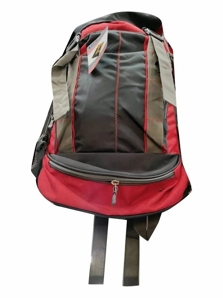 Camry Red and Grey Matty Trekking Bag, For Tracking