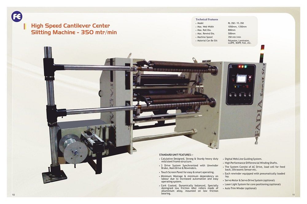 Cantilever Slitting Machine