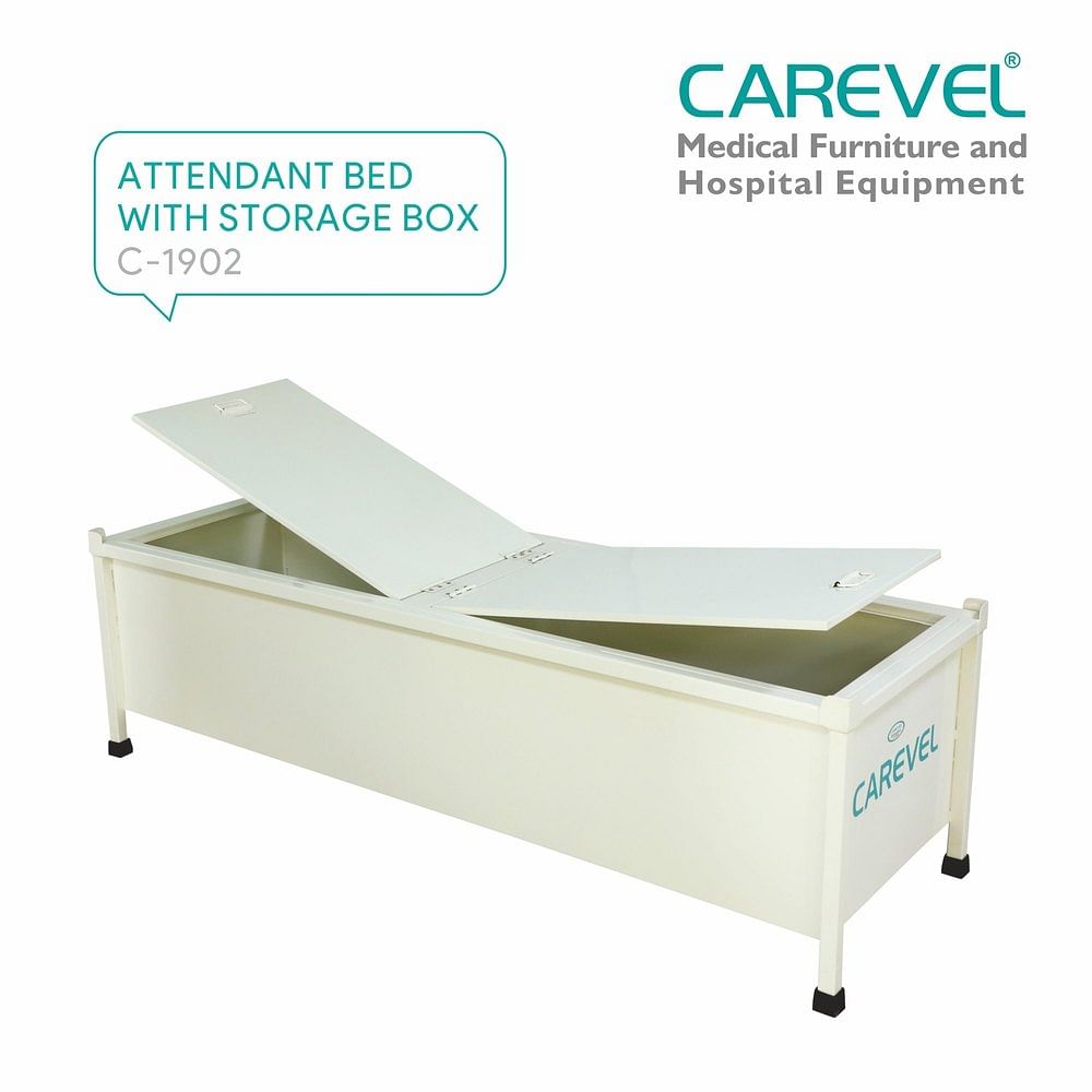 Carevel C 1902 Storage Box Attendant Bed