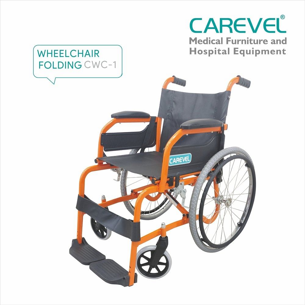 Carevel CWC 1 Folding Wheelchair