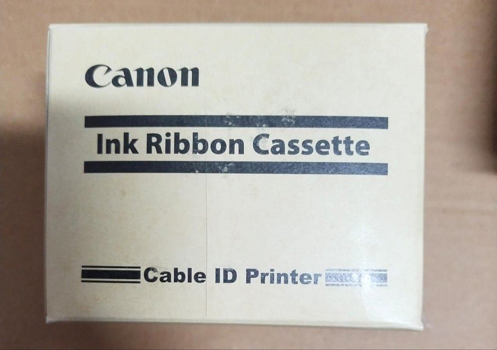 Cartridge Black Canon Ferrule Printing Ink Ribbons, Packaging Size: 5 Nos Per Packet, Model Name/Number: MK-RS100B